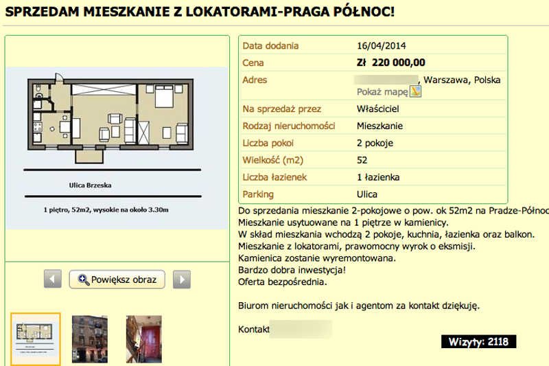 Mieszkanie w pakiecie z ośmioma osobami – takie ogłoszenie pojawiło się na Gumtree