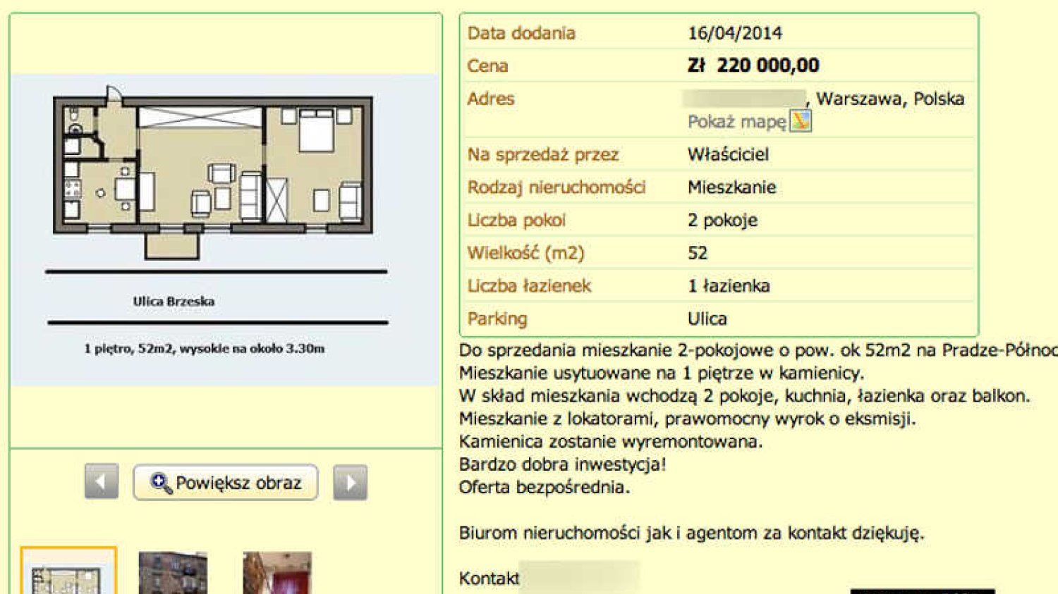 Mieszkanie w pakiecie z ośmioma osobami – takie ogłoszenie pojawiło się na Gumtree