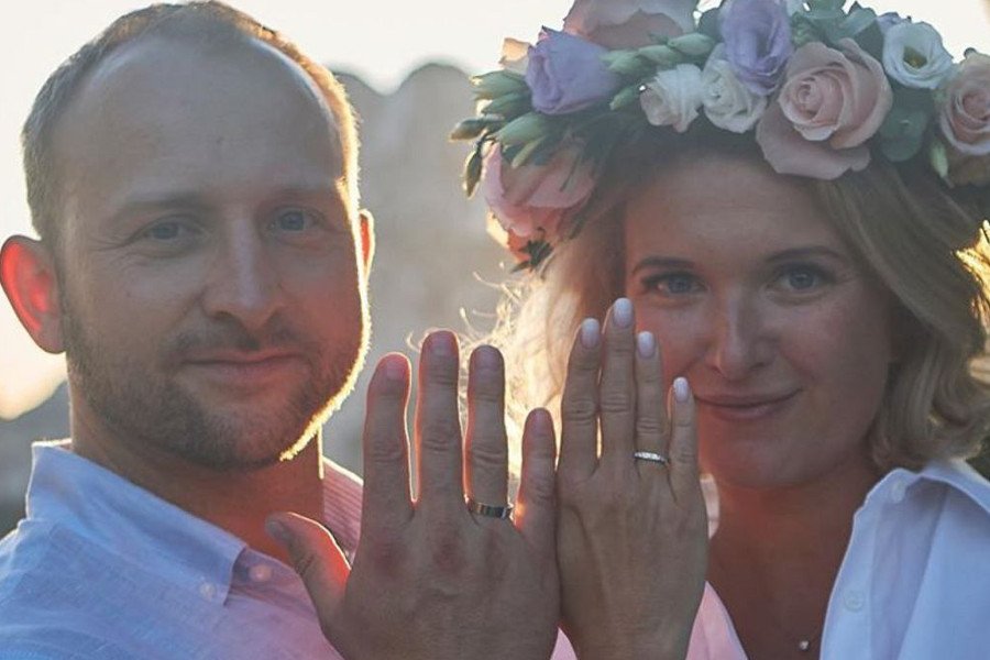 Borys Szyc poślubił swoją partnerkę Justynę Nagłowską