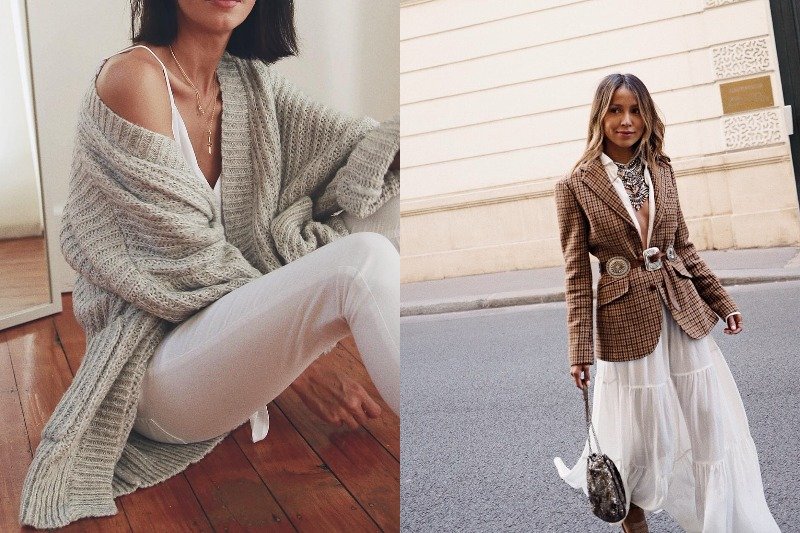 Letnie elementy garderoby przełamuj cieplejszymi ubraniami