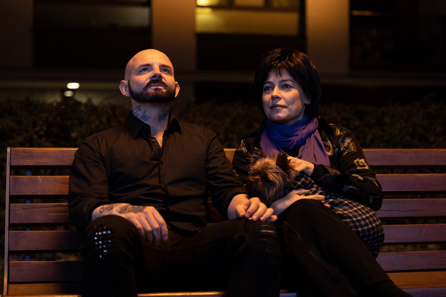 Kadr z filmu "Niewidzialna wojna" Patryka Vegi.