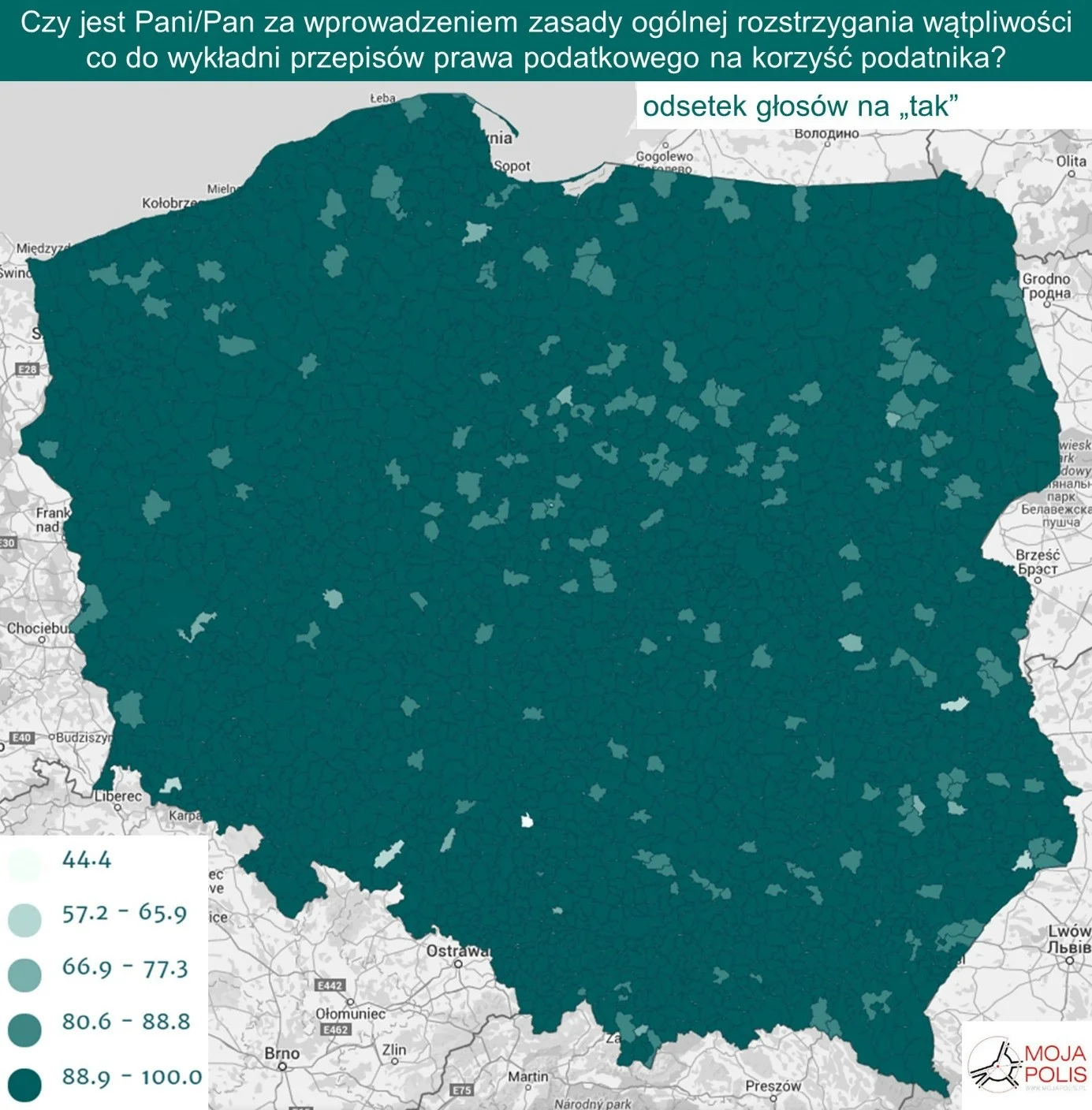 wyniki referendum - 3 pytanie
