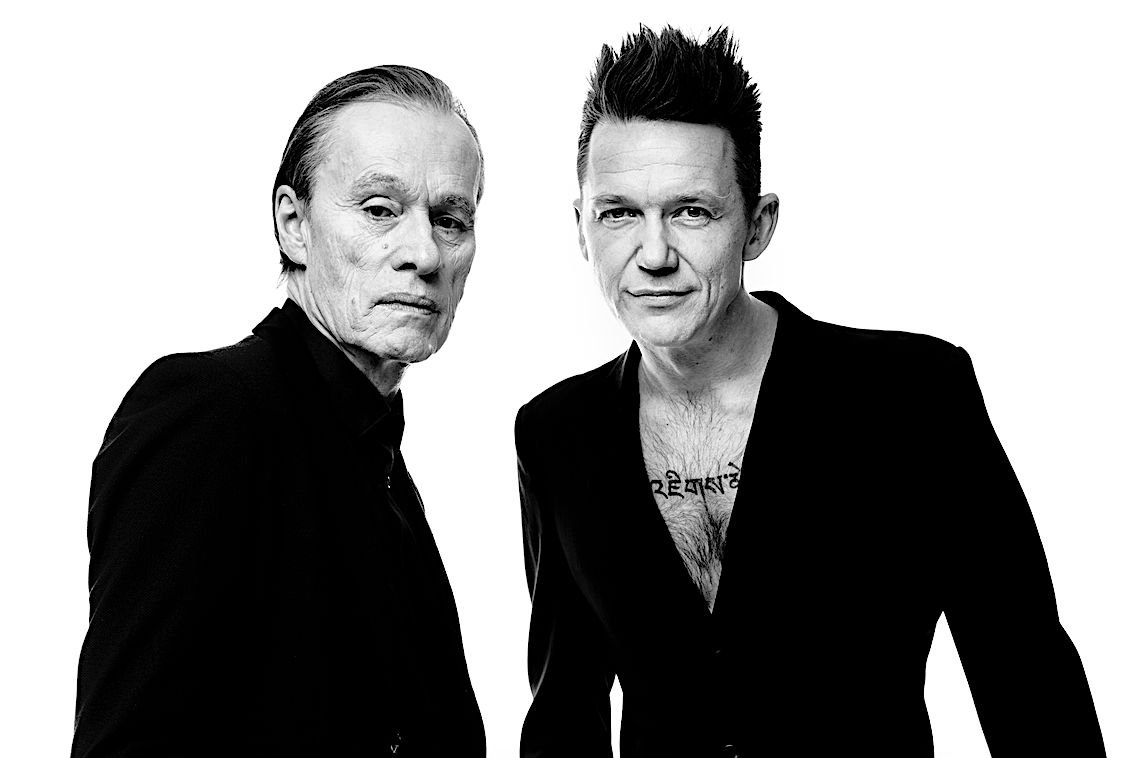 John Porter (z lewej) i Wojciech Mazolewski, czyli bracia, którzy odnaleźli się po latach