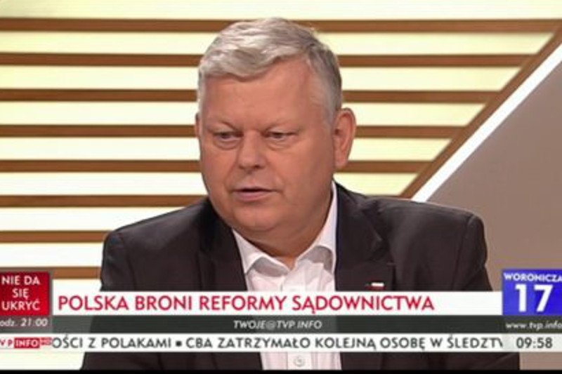 Marek Suski, szef gabinetu politycznego premiera Morawieckiego był gościem programu "Woronicza 17" w TVP Info