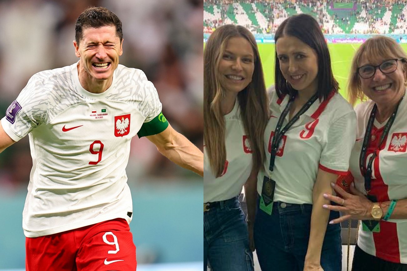 Mama Roberta Lewandowskiego wspiera syna w Katarze