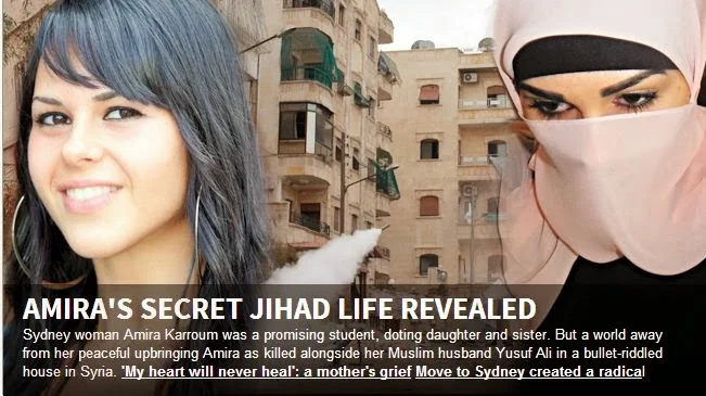 Amira Karroum – wyjechała do Syrii z mężem i została zamordowana