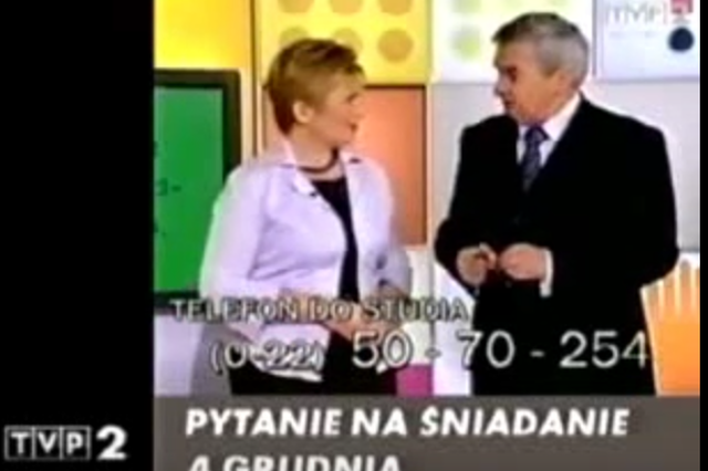 Molestowanie jest takie zabawne! Szczególnie o poranku w publicznej telewizji