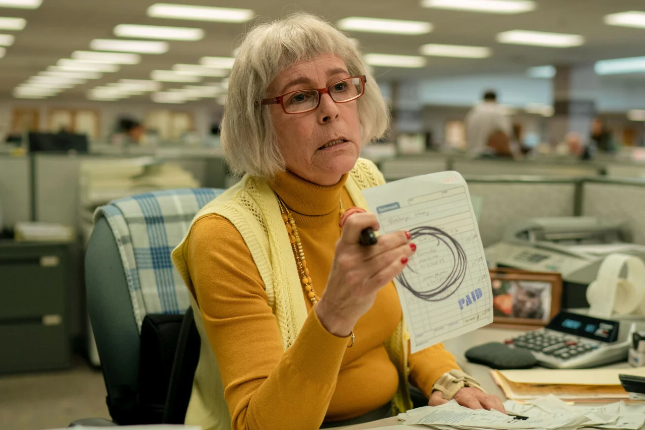 Jamie Lee Curtis w filmie "Wszystko wszędzie naraz".