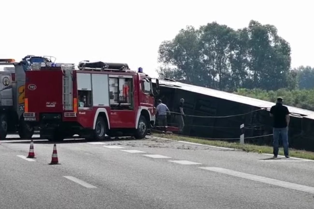 Wypadek autokaru w Chorwacji.
