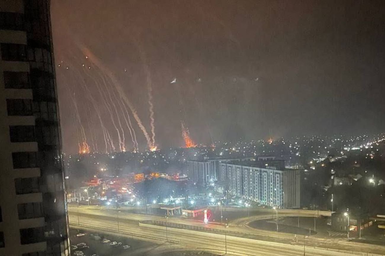 W Kijowie w nocy doszło do serii eksplozji.