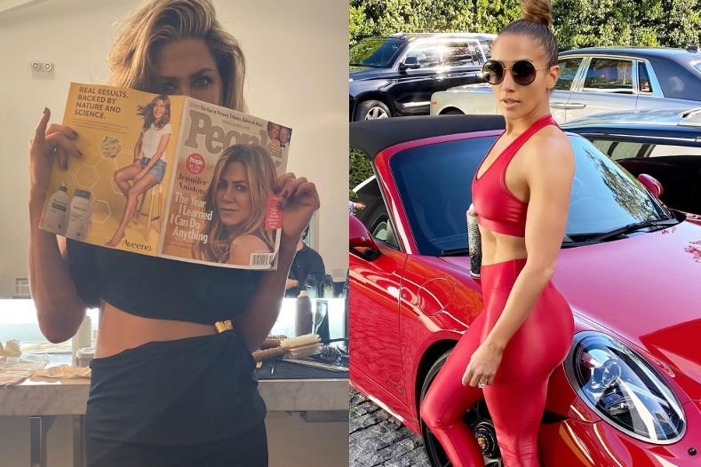 Jennifer Aniston i Jennifer Lopez są piękne, spełnione i... mają 50 lat