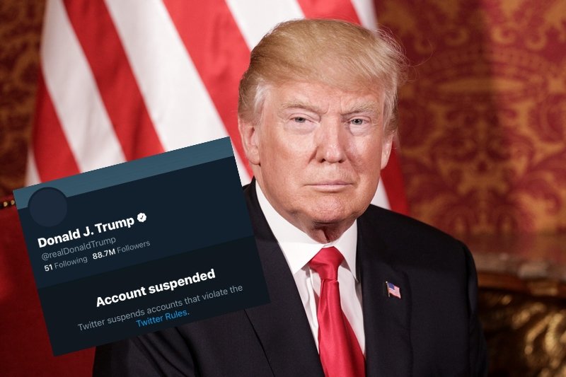Donald Trump został zbanowany na stałe przez Twittera.