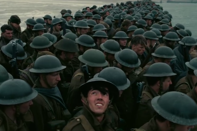 "Dunkierka" - pierwszy wojenny film Christophera Nolana.