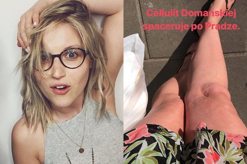 Aleksandra Domańska obśmiała tytuły stosowane przez serwisy plotkarskie.