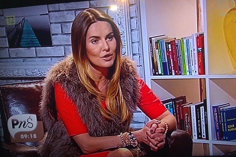 Hanna Lis, prowadząca program "Pytanie na śniadanie"