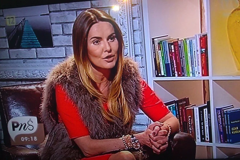 Hanna Lis, prowadząca program "Pytanie na śniadanie"