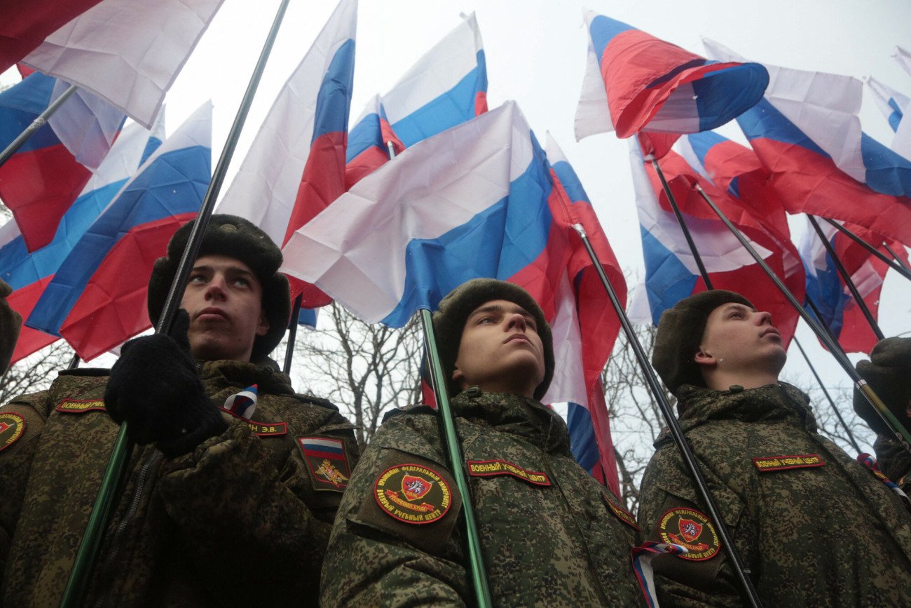 Obchody ósmej rocznicy rosyjskiej aneksji Krymu