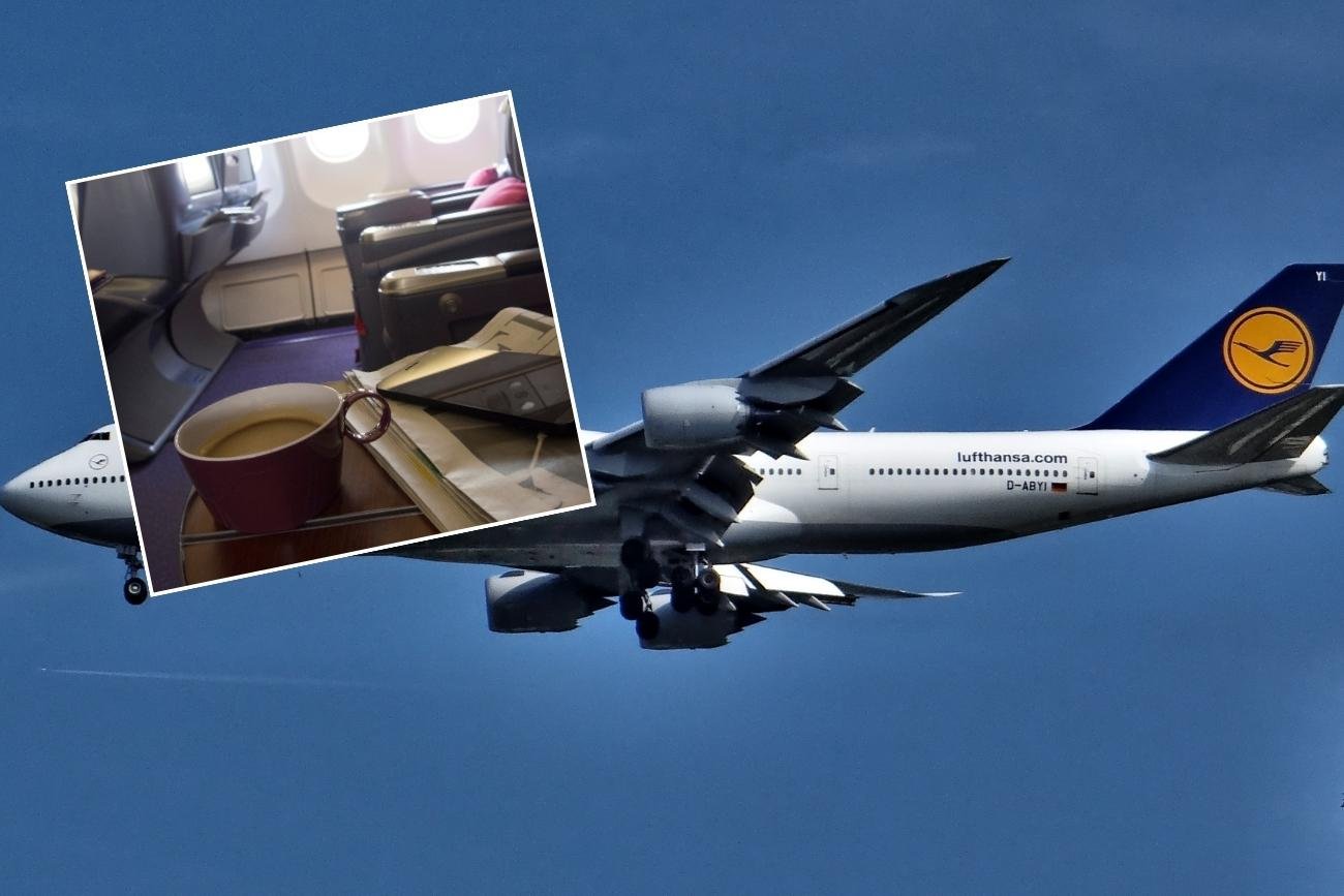 Rozlanie kawy spowodowało u pasażera oparzenie drugiego stopnia