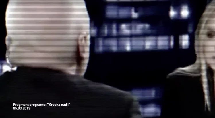 W spocie użyty został fragment programu Moniki Olejnik.