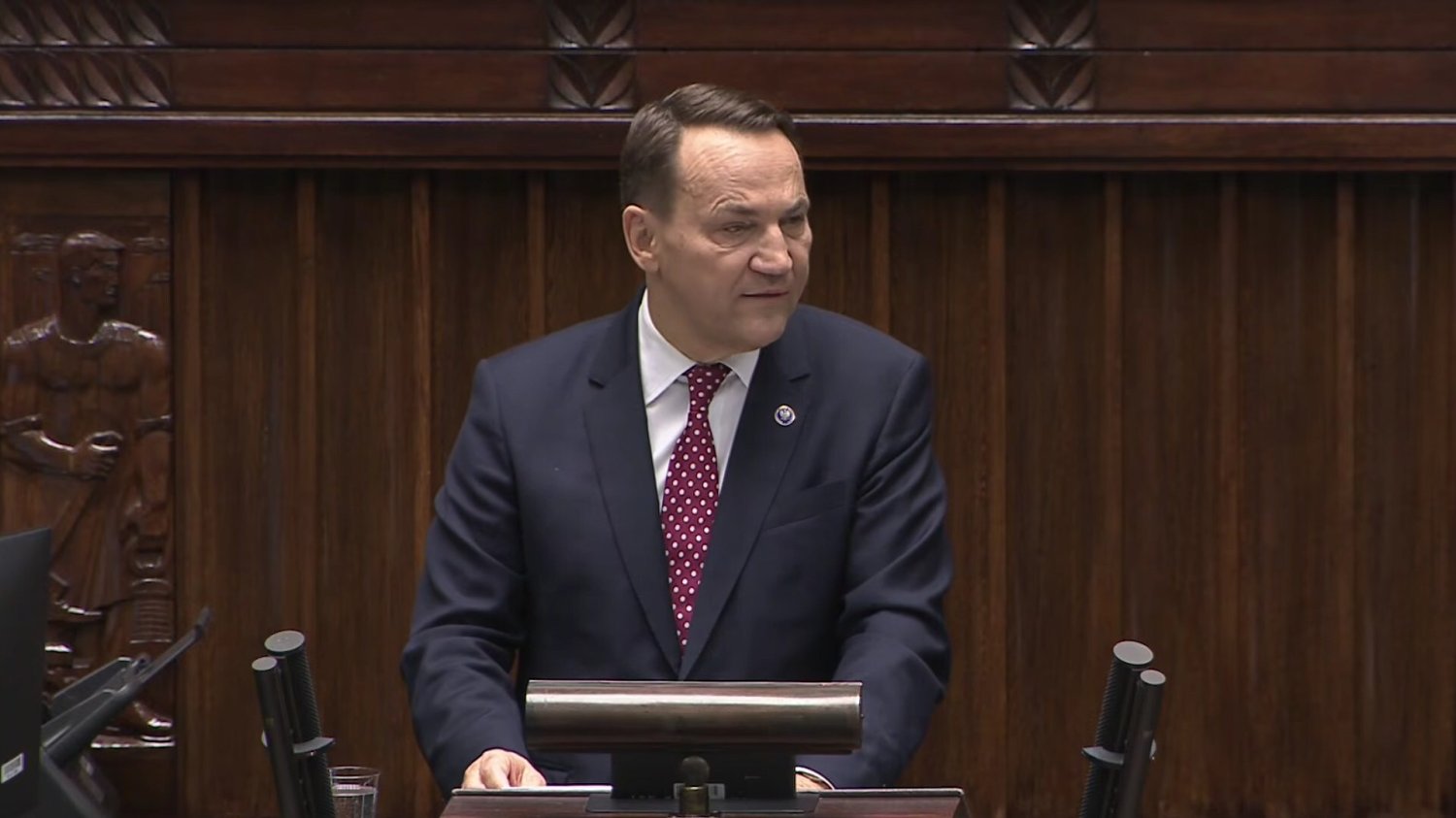 Radosław Sikorski w Sejmie