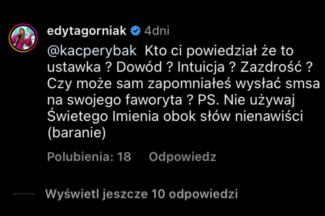 Edyta Górniak w ogniu krytyki ws. Eurowizji 2023. Odpowiedziała internautom