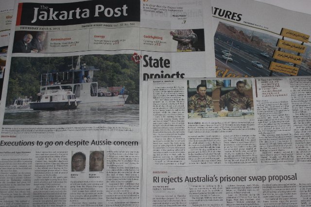 Dżakarckie dzienniki żyją sprawą przemytników.