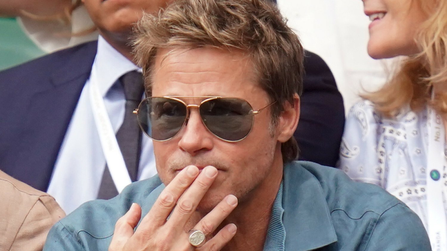 Brad Pitt natknął się na krewnych Angeliny Jolie.