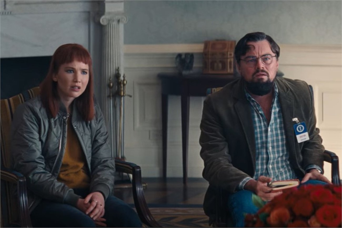 Kadr z pierwszego zwiastuna filmu "Nie patrz w górę".