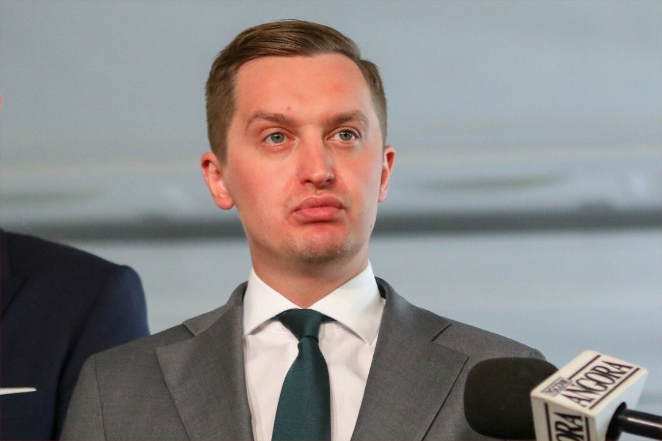 Wiceminister sprawiedliwości Sebastian Kaleta