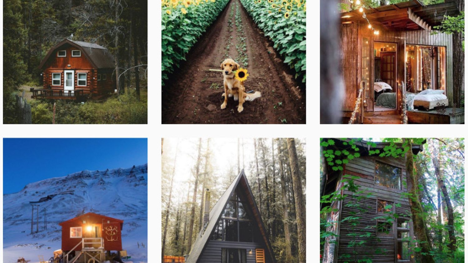 Chaty, chatki i chatynki pysznią się w internecie. Na samym Instagramie jest ponad 85 tys. zdjęć otagowanych jako #CabinPorn.