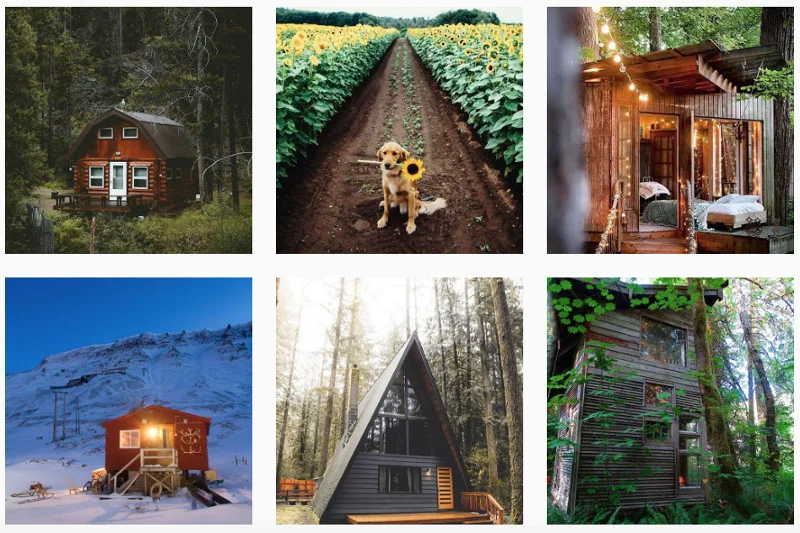 Chaty, chatki i chatynki pysznią się w internecie. Na samym Instagramie jest ponad 85 tys. zdjęć otagowanych jako #CabinPorn.