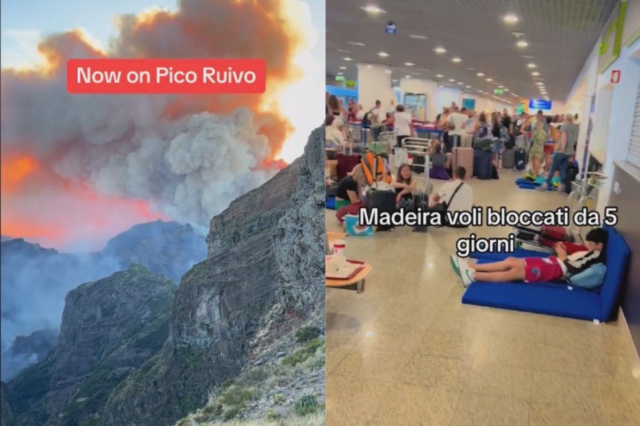 Madera zmaga się z pożarami. Sytuacja na lotnisku była fatalna