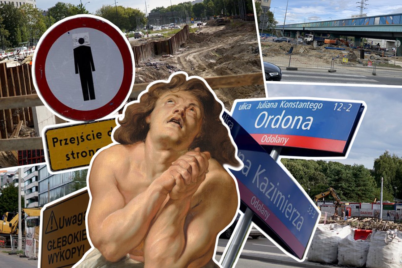 Warszawskie Odolany zamieniły się w wielki plac budowy. W kilku miejscach trwają potężne przebudowy.