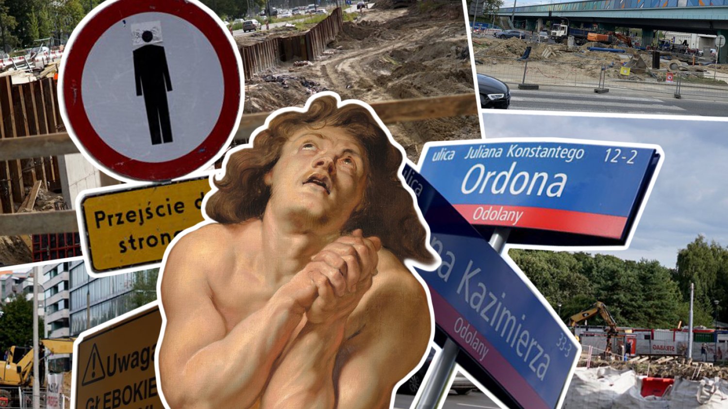 Warszawskie Odolany zamieniły się w wielki plac budowy. W kilku miejscach trwają potężne przebudowy.