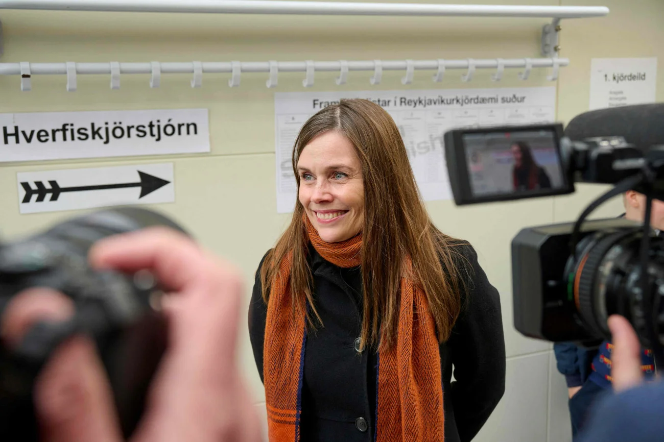 Ruch Zieloni-Lewica premier Katrin Jakobsdottir zdobył w wyborach osiem mandatów.