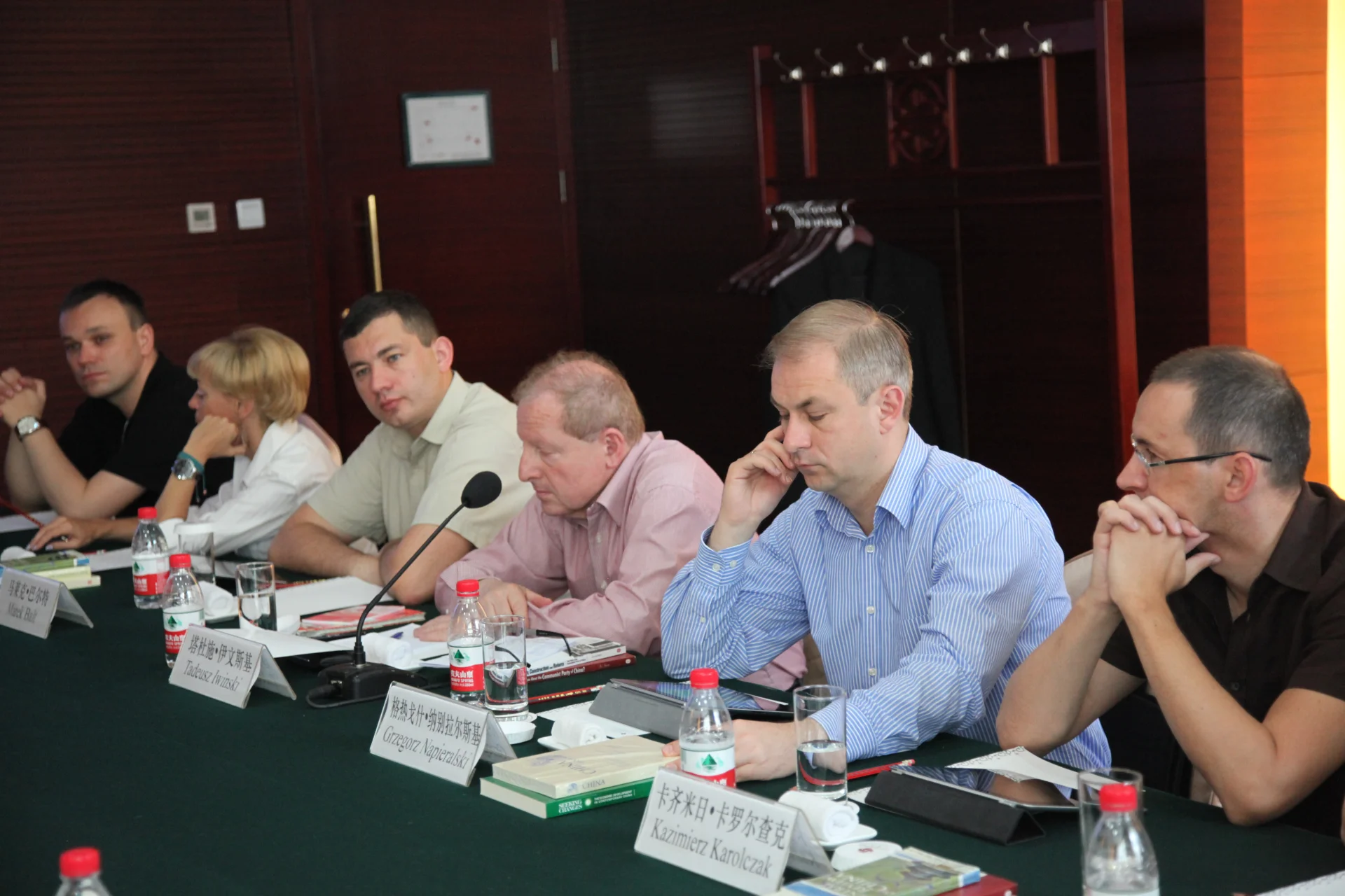 Działacze SLD w Chinach