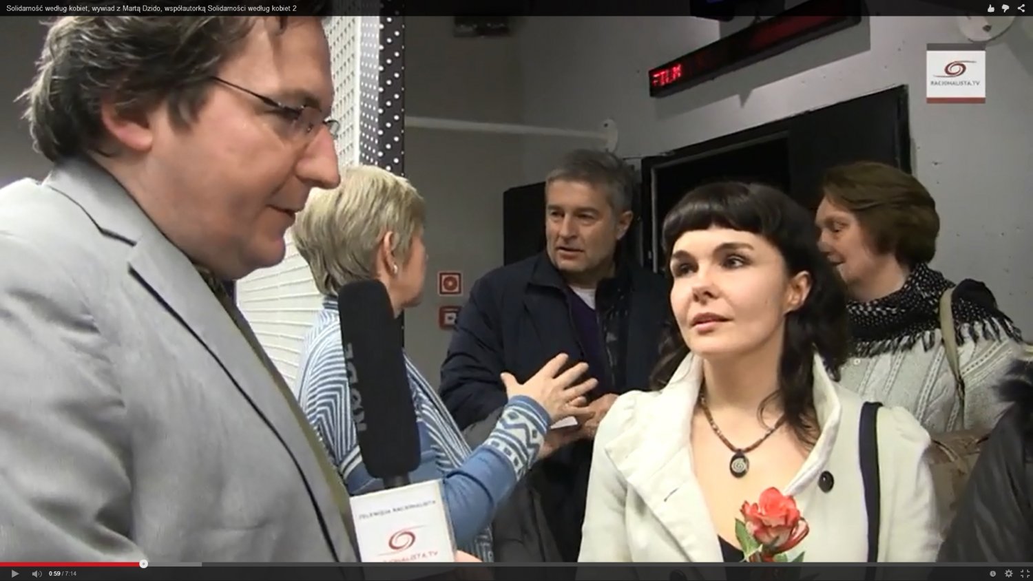 O Solidarności według kobiet mówi Marta Dzido, współautorka dokumentu