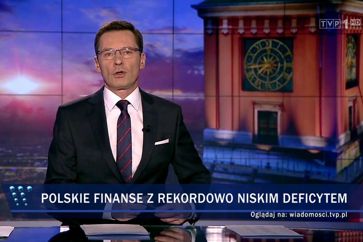 W "Wiadomościach" na przekór wszystkim poinformowano nas, że polski deficyt jest bardzo niski.