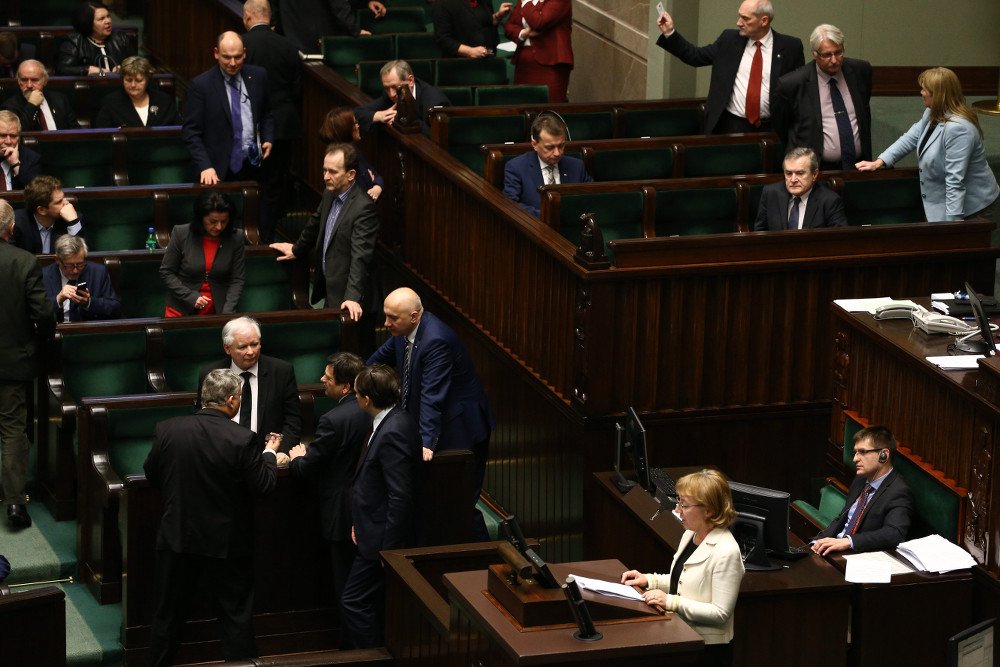 Wczorajsza noc w Sejmie.