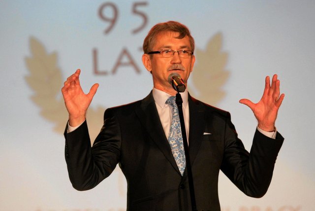 Michał Mius, prezes Wytwórczej Spółdzielni Pracy „Społem” w Kielcach.