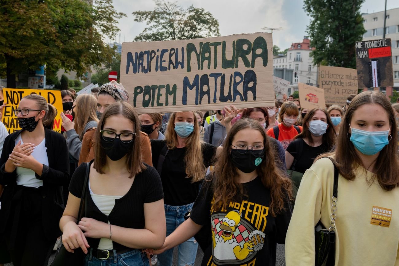 Młodzieżowy Strajk Klimatyczny.