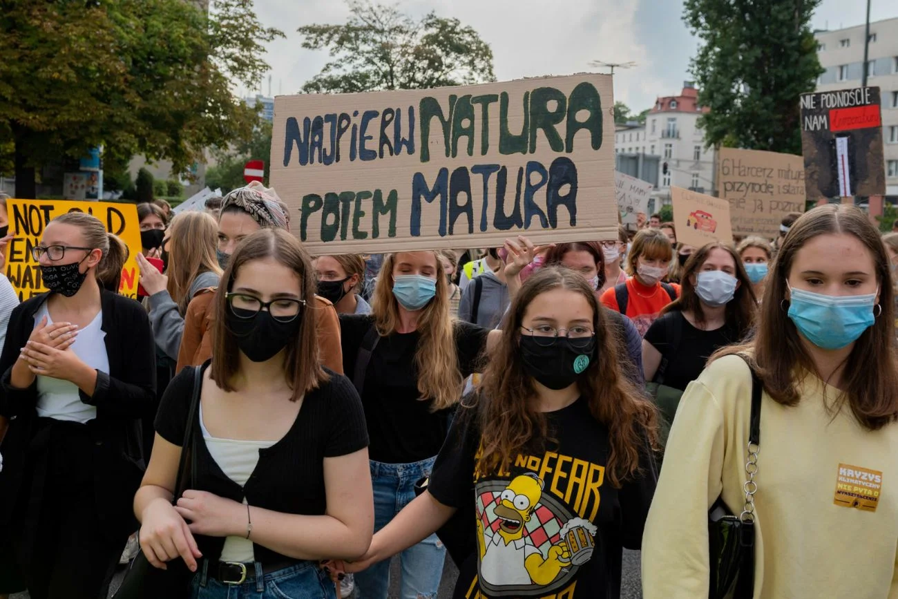 Młodzieżowy Strajk Klimatyczny.
