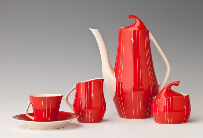 Serwis do kawy „Iza” (1959, J. Wrzesień, ZP Chodzież), fot. A. Podstawka