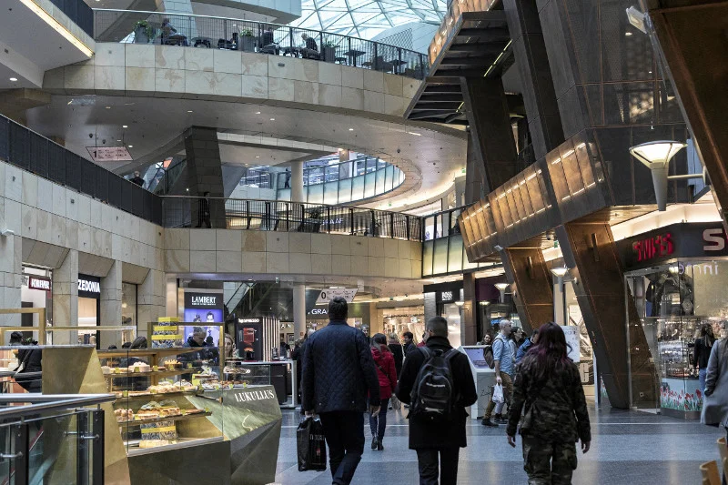 W Złotych Tarasach wybuchł pożar.