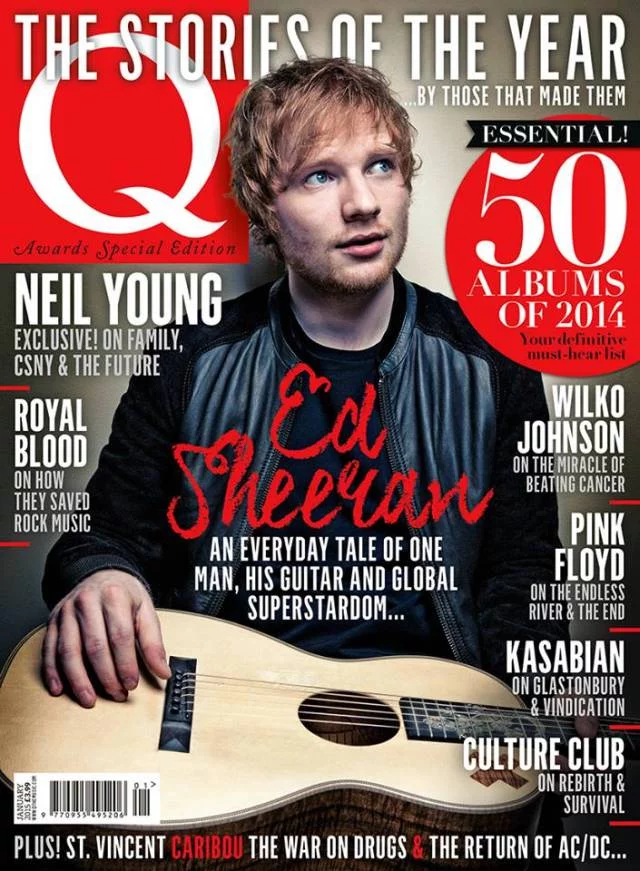 Ed Sheeran w Q Magazine