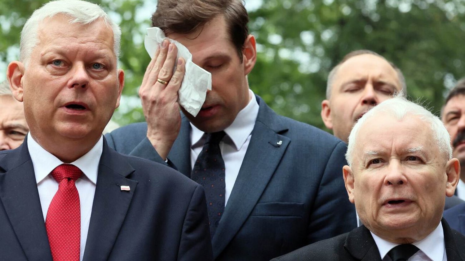Marek Suski, Tobiasz Bocheński i Jarosław Kaczyński