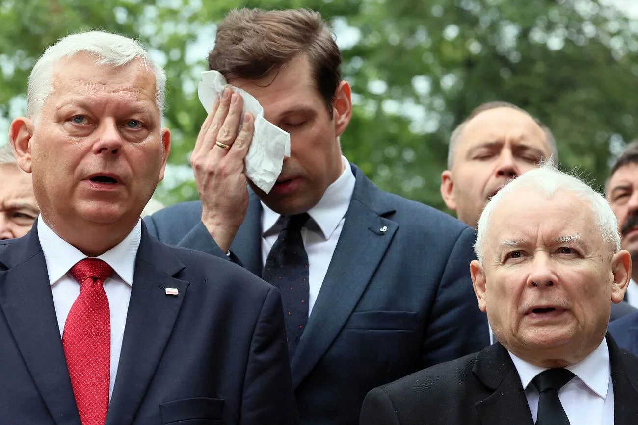 Marek Suski, Tobiasz Bocheński i Jarosław Kaczyński