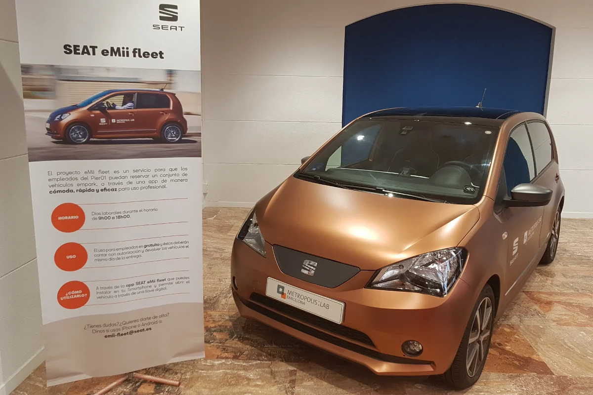 Seat Mii, elektryczne autko które ma być sercem systemu wdrażanego przez Metropolis Lab