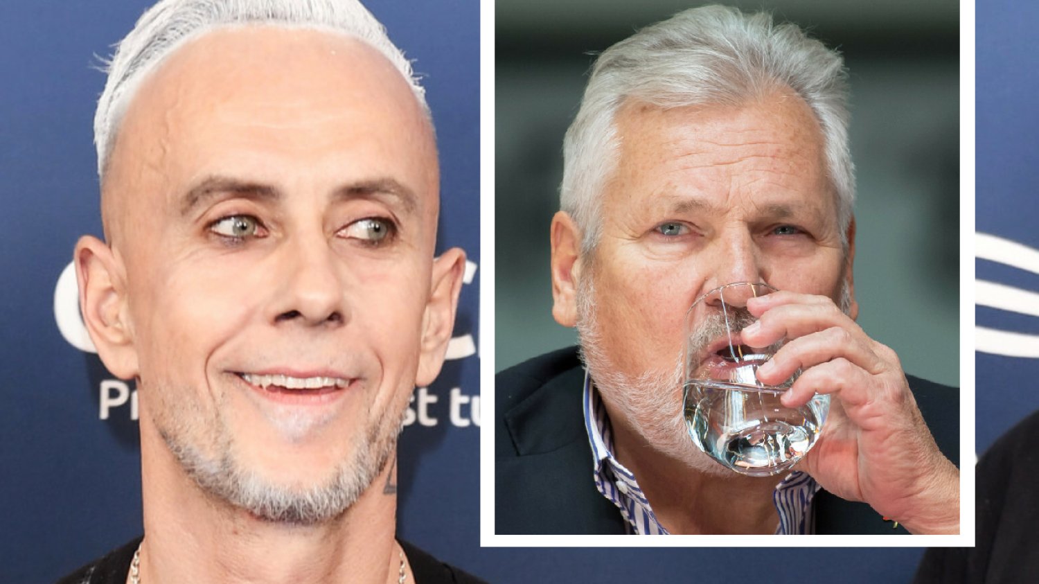 Kwaśniewski odwiedził salon Nergala. Muzyk zdradził... czego się napił