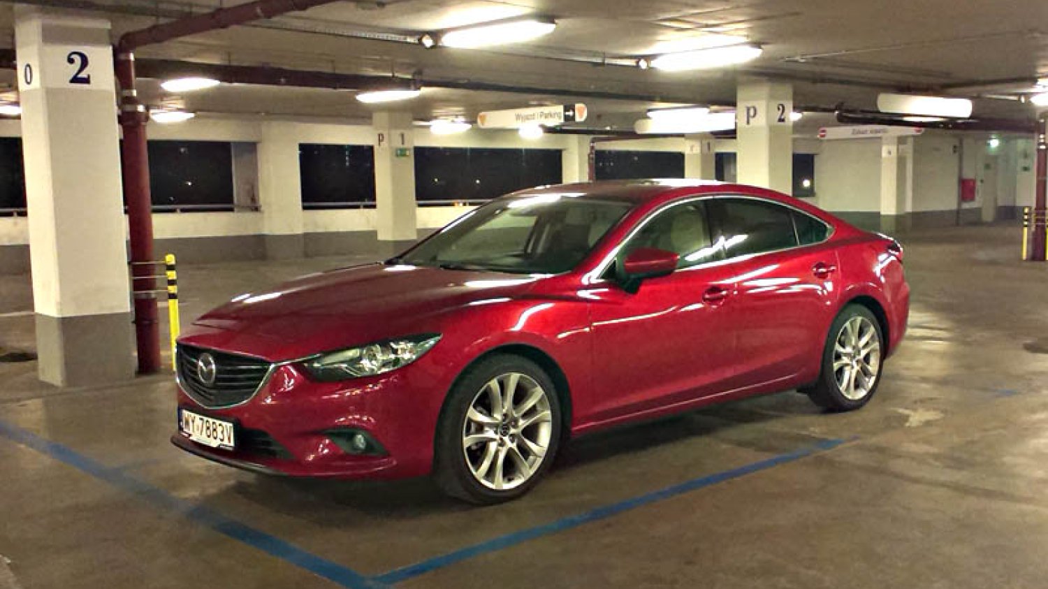 Mazda 6 to wyjątkowo piękny samochód.